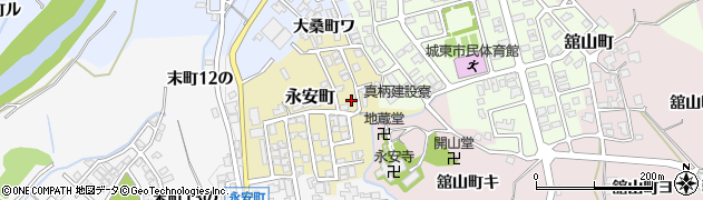 永安町小公園周辺の地図