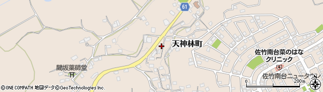 茨城県常陸太田市天神林町2356周辺の地図