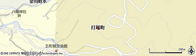 石川県金沢市打尾町周辺の地図