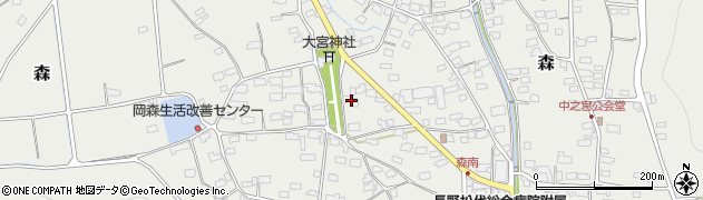 長野県千曲市森1221周辺の地図