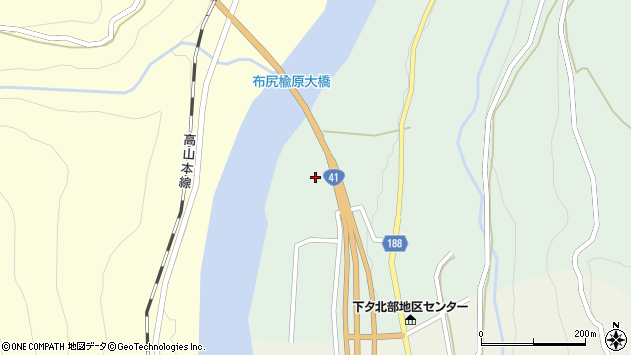 〒939-2163 富山県富山市布尻の地図