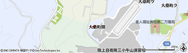 石川県金沢市大桑町（開）周辺の地図