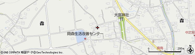 長野県千曲市森1070周辺の地図