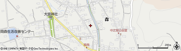 長野県千曲市森1174周辺の地図