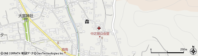 長野県千曲市森2480周辺の地図