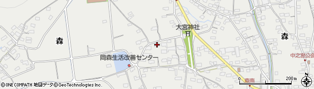 長野県千曲市森1080周辺の地図