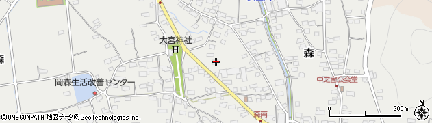 森篠ノ井線周辺の地図