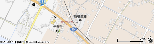 城端醤油株式会社周辺の地図