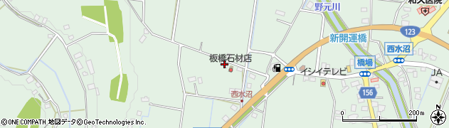栃木県芳賀郡芳賀町西水沼674周辺の地図