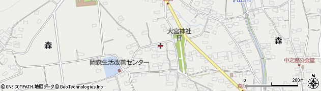 長野県千曲市森1094周辺の地図