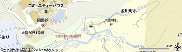 石川県金沢市金川町イ169周辺の地図