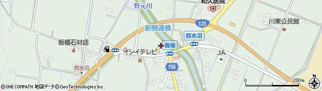 栃木県芳賀郡芳賀町西水沼274周辺の地図