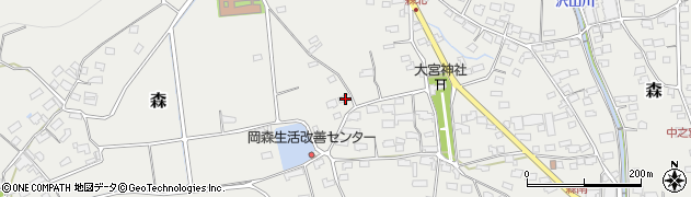 長野県千曲市森1068周辺の地図