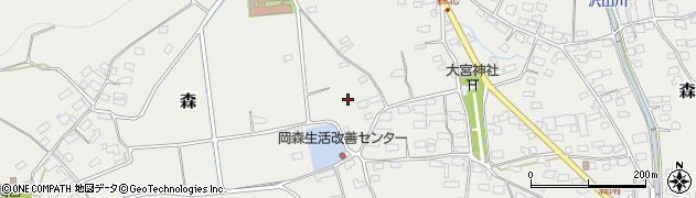 長野県千曲市森1066周辺の地図