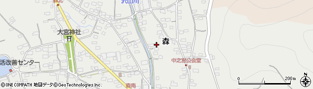 長野県千曲市森2527周辺の地図