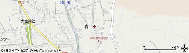長野県千曲市森2493周辺の地図