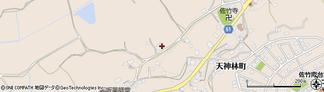 茨城県常陸太田市天神林町3250周辺の地図