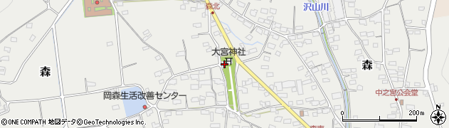 長野県千曲市森1226周辺の地図