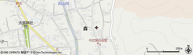 長野県千曲市森2481周辺の地図