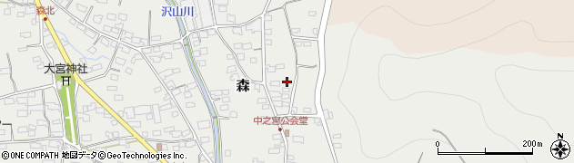 長野県千曲市森2476周辺の地図