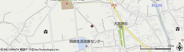 長野県千曲市森1052周辺の地図