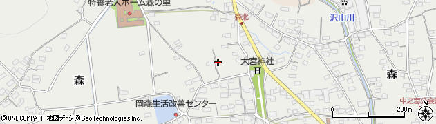 長野県千曲市森1059周辺の地図