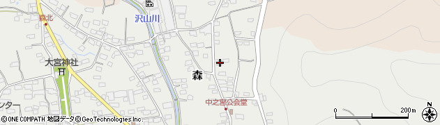 長野県千曲市森2482周辺の地図