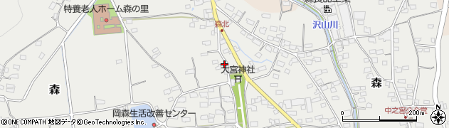長野県千曲市森1096周辺の地図