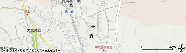 長野県千曲市森2499周辺の地図