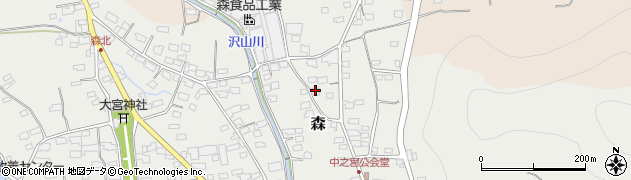 長野県千曲市森2498周辺の地図