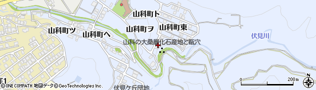 石川県金沢市山科町東90周辺の地図