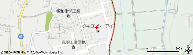 シーアイ化成株式会社　栃木工場周辺の地図