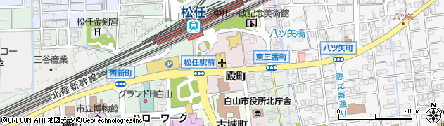 千代女の里俳句館周辺の地図
