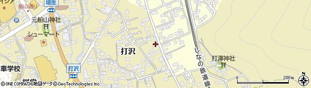 長野県千曲市打沢142周辺の地図
