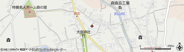 長野県千曲市森1114周辺の地図