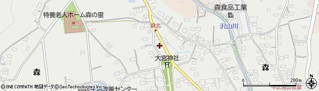 長野県千曲市森1102周辺の地図