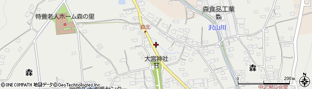 長野県千曲市森1104周辺の地図
