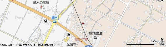 富山県南砺市是安4541周辺の地図