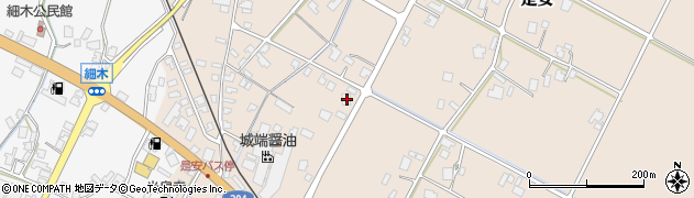 富山県南砺市是安4171周辺の地図