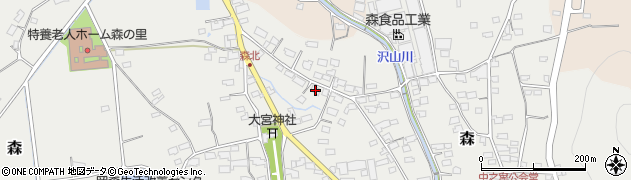 長野県千曲市森1113周辺の地図