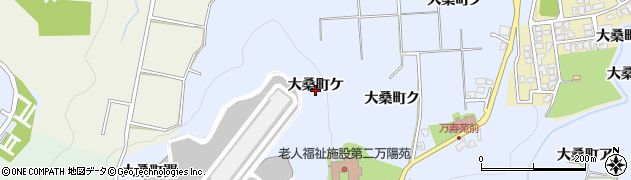 石川県金沢市大桑町ケ周辺の地図