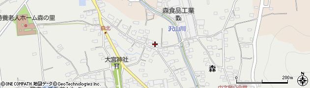 長野県千曲市森1145周辺の地図
