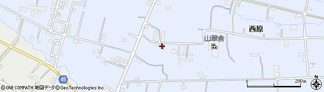 長野県大町市平西原7941周辺の地図