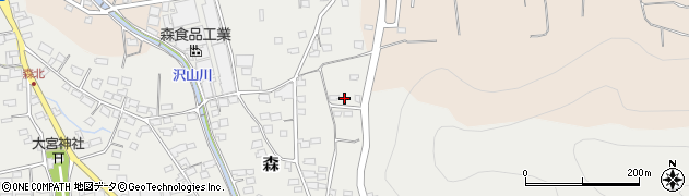 長野県千曲市森2469周辺の地図