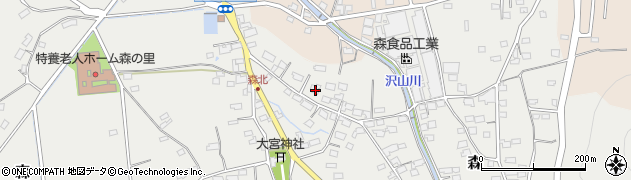 長野県千曲市森1137周辺の地図