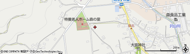 長野県千曲市森819周辺の地図