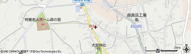 長野県千曲市森1121周辺の地図