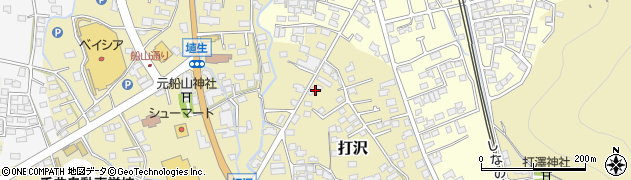 長野県千曲市打沢101周辺の地図