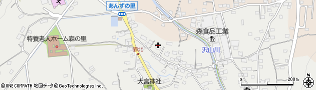 長野県千曲市森1133周辺の地図