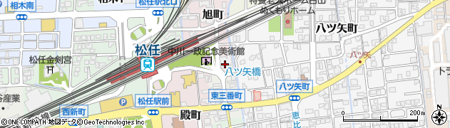 北陸労働金庫　ローンセンター・松任周辺の地図